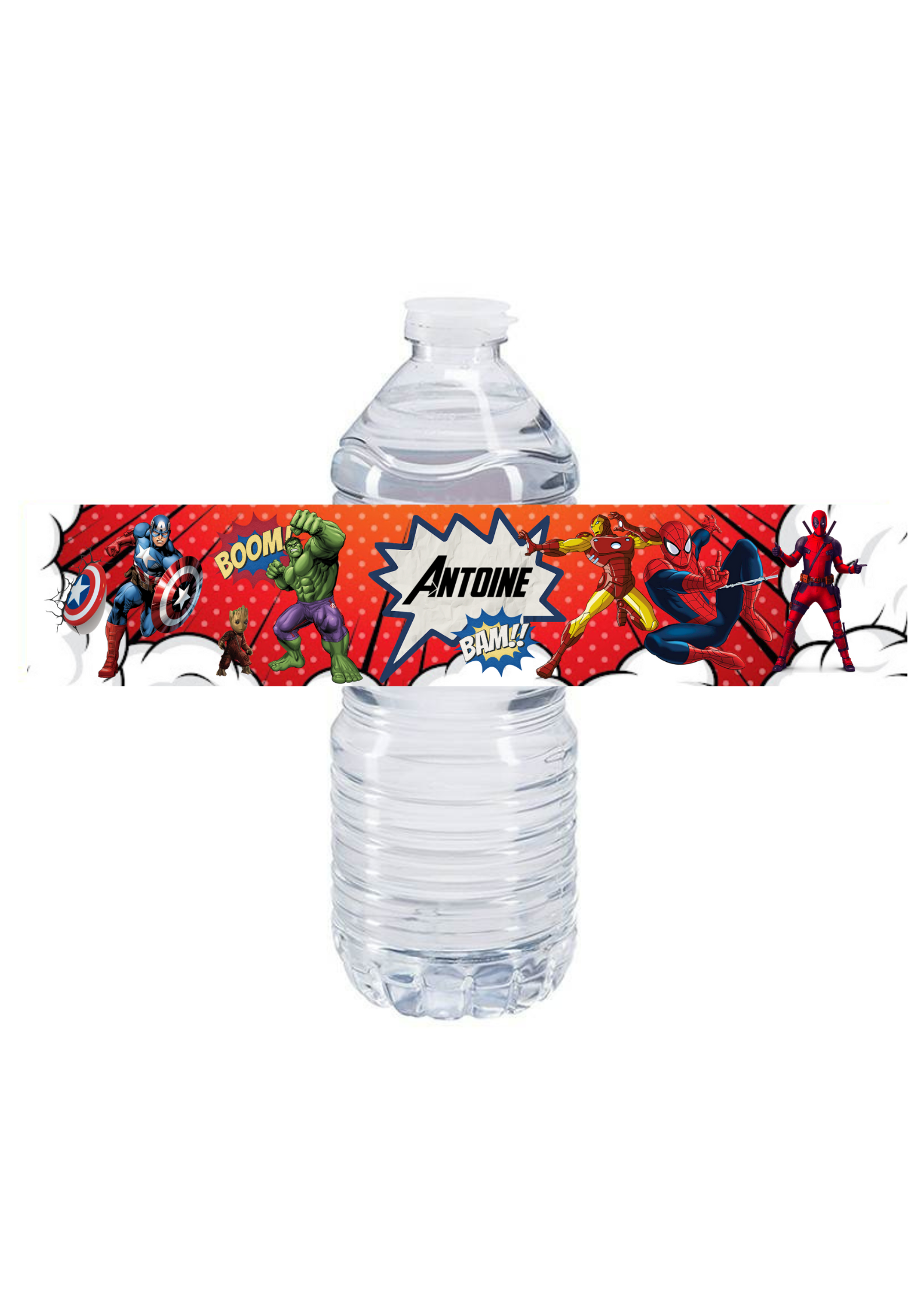 Bouteille d'eau personnalisée