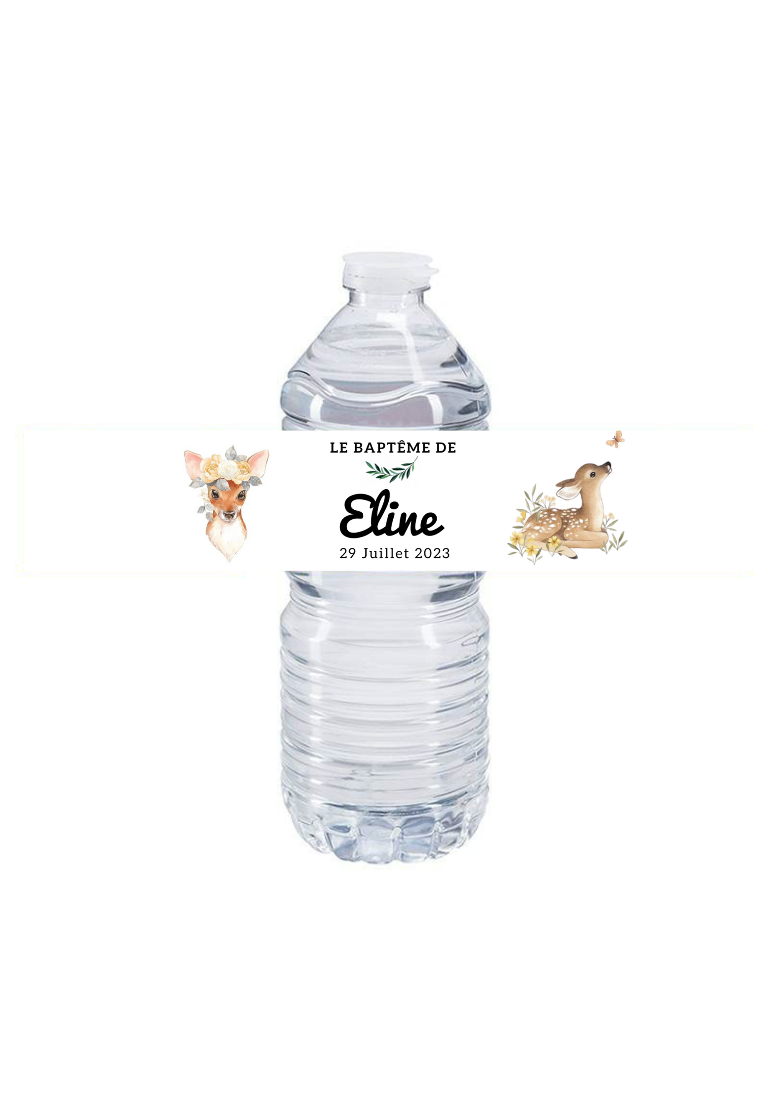 Bouteille d'eau personnalisée